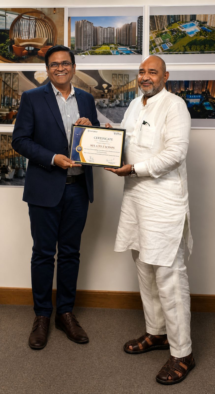 Rapid execution & safety excellence award by L&T Realty