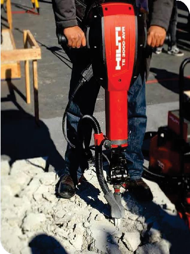 Hilti TE 3000-AVR electric jackhammer